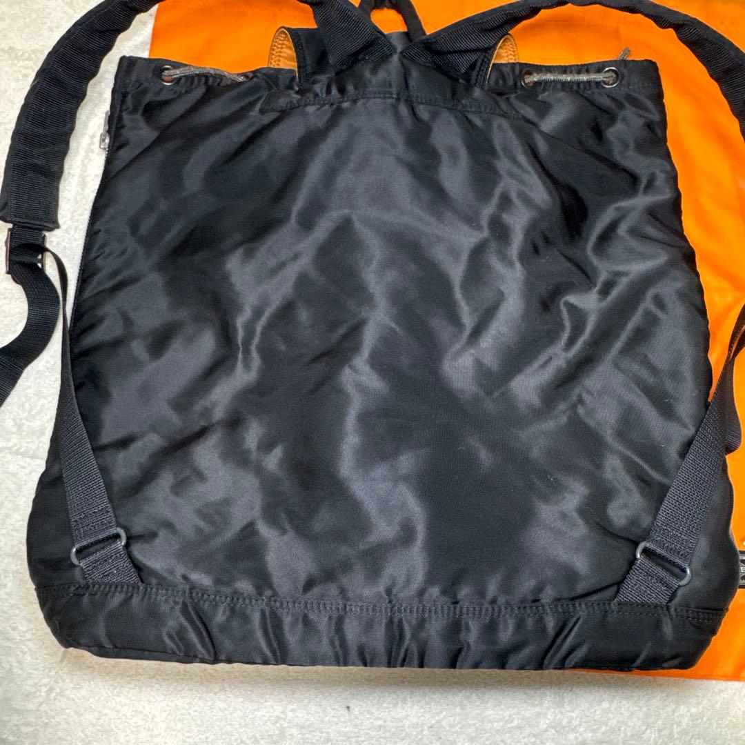 28 美品　ポーター　タンカー　リュック　バックパック　ブラック