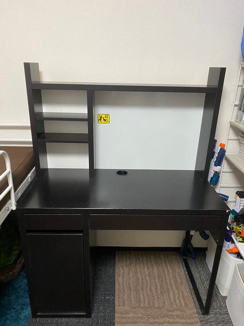 【2セット】IKEA ミッケデスク 追加シェルフユニット