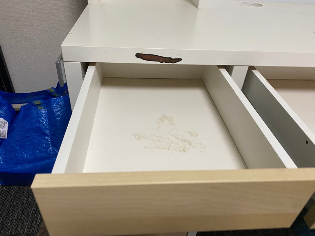 【2セット】IKEA ミッケデスク 追加シェルフユニット