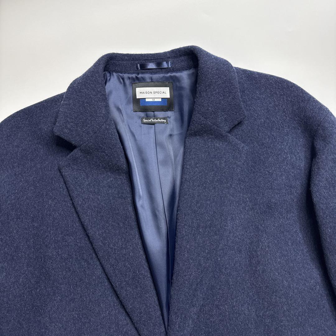 P*I様 極美品　メゾンスペシャルPECOLAMB Super100'sチェスタ