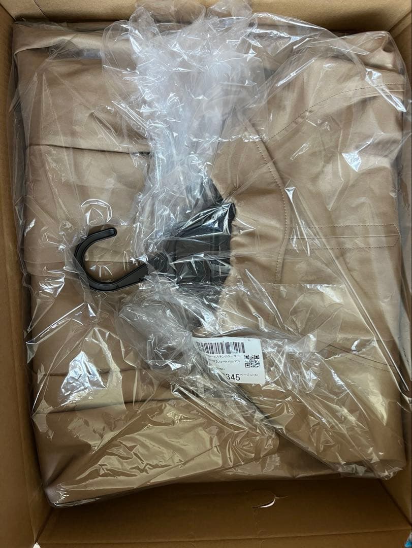 ウィムガゼット THE PAUSE ショートバルマカンコート ベージュ