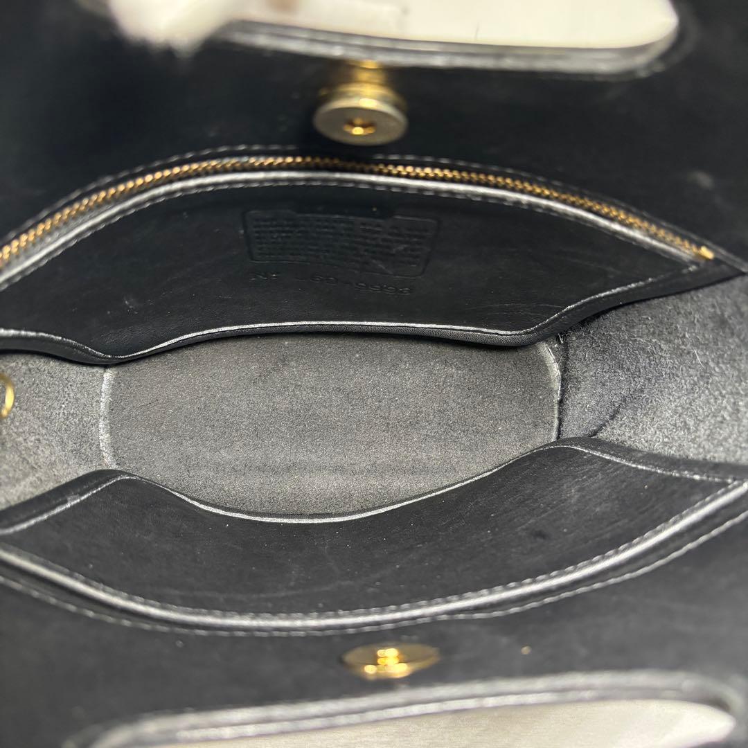 コーチ オールドコーチ ハンドバッグ ショルダーバッグ 2way ブラック