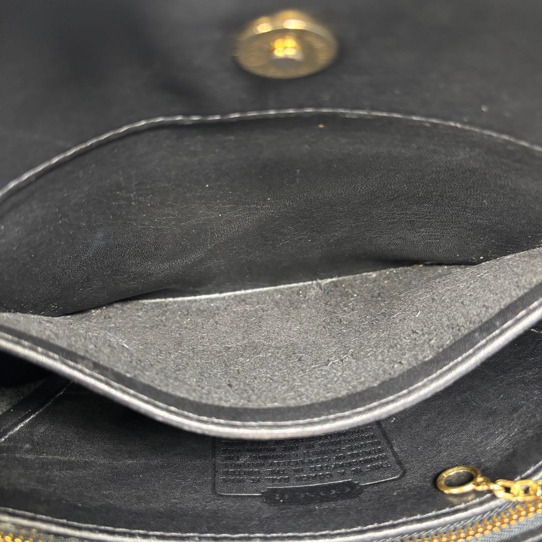 コーチ オールドコーチ ハンドバッグ ショルダーバッグ 2way ブラック