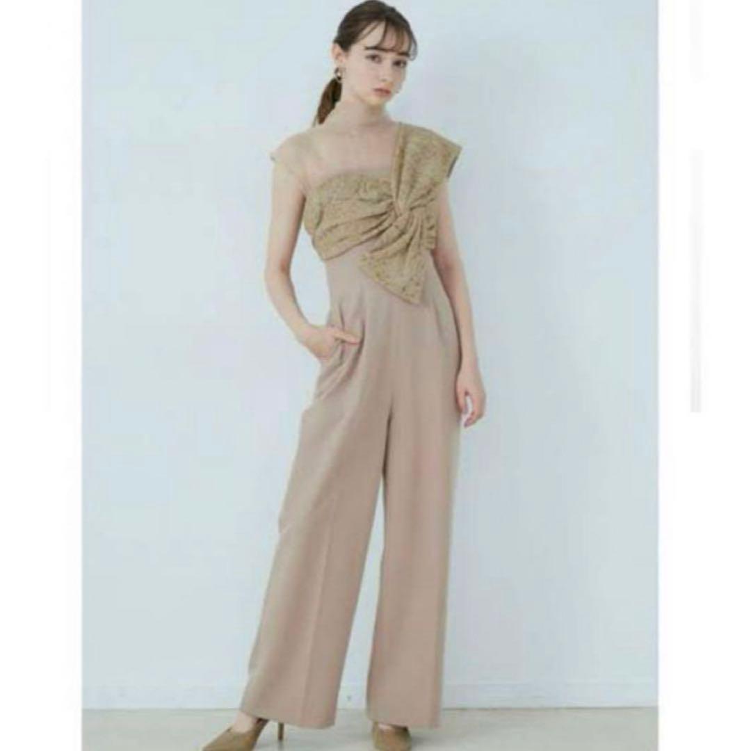 LAGUNAMOON エンブロイダリーツイ ストパンツドレス