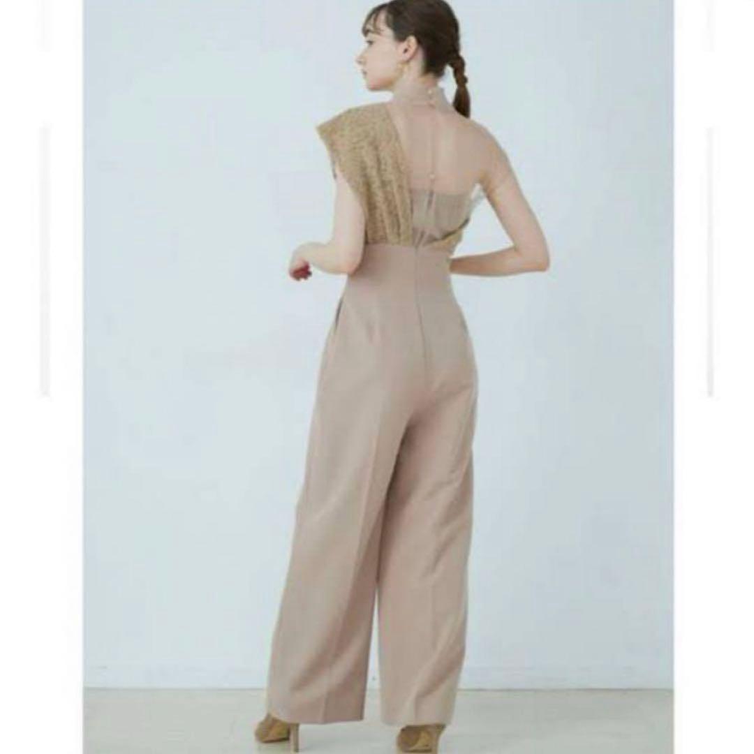 LAGUNAMOON エンブロイダリーツイ ストパンツドレス