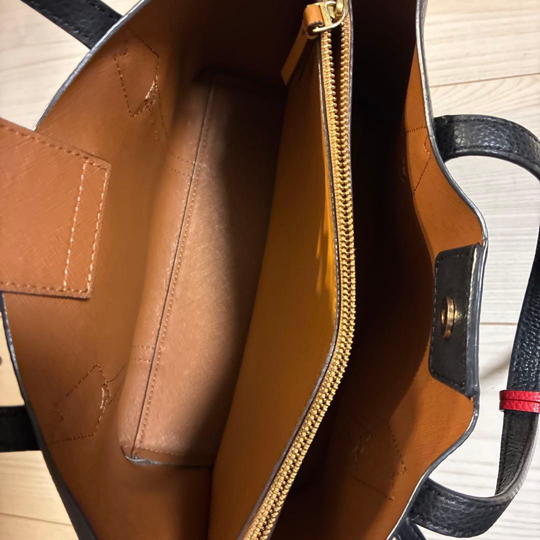 Tory Burch ペリー スモール トリプルコンパートメント 2wayレザー