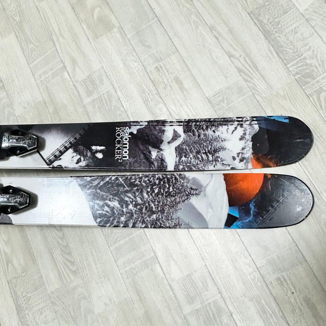 Salomon ROCKER2 108 174㎝、TYROLIA PEAK 12