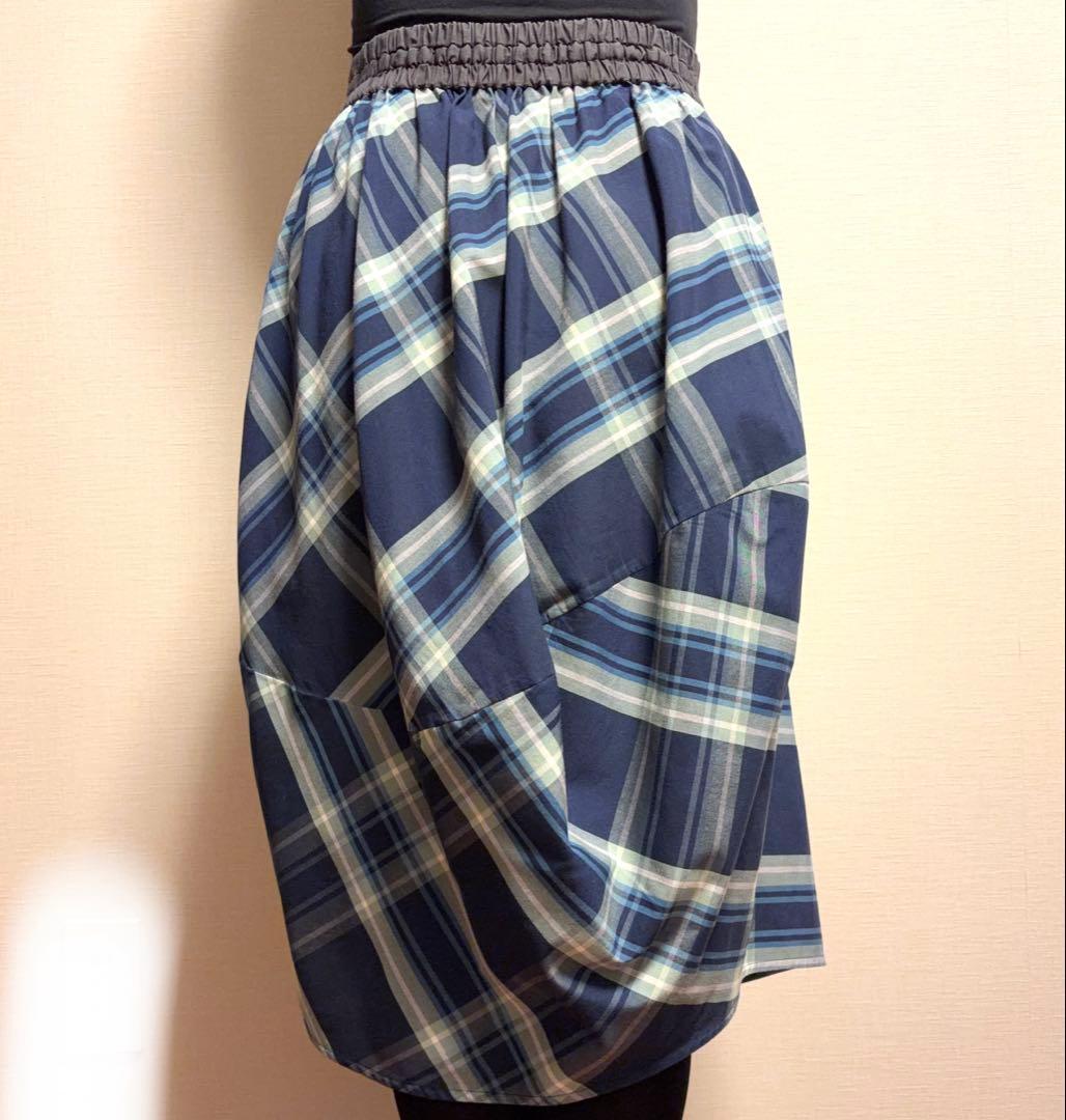 DUKE OF YORKチェックスカート★ヴィヴィアンウエストウッド★青タータン