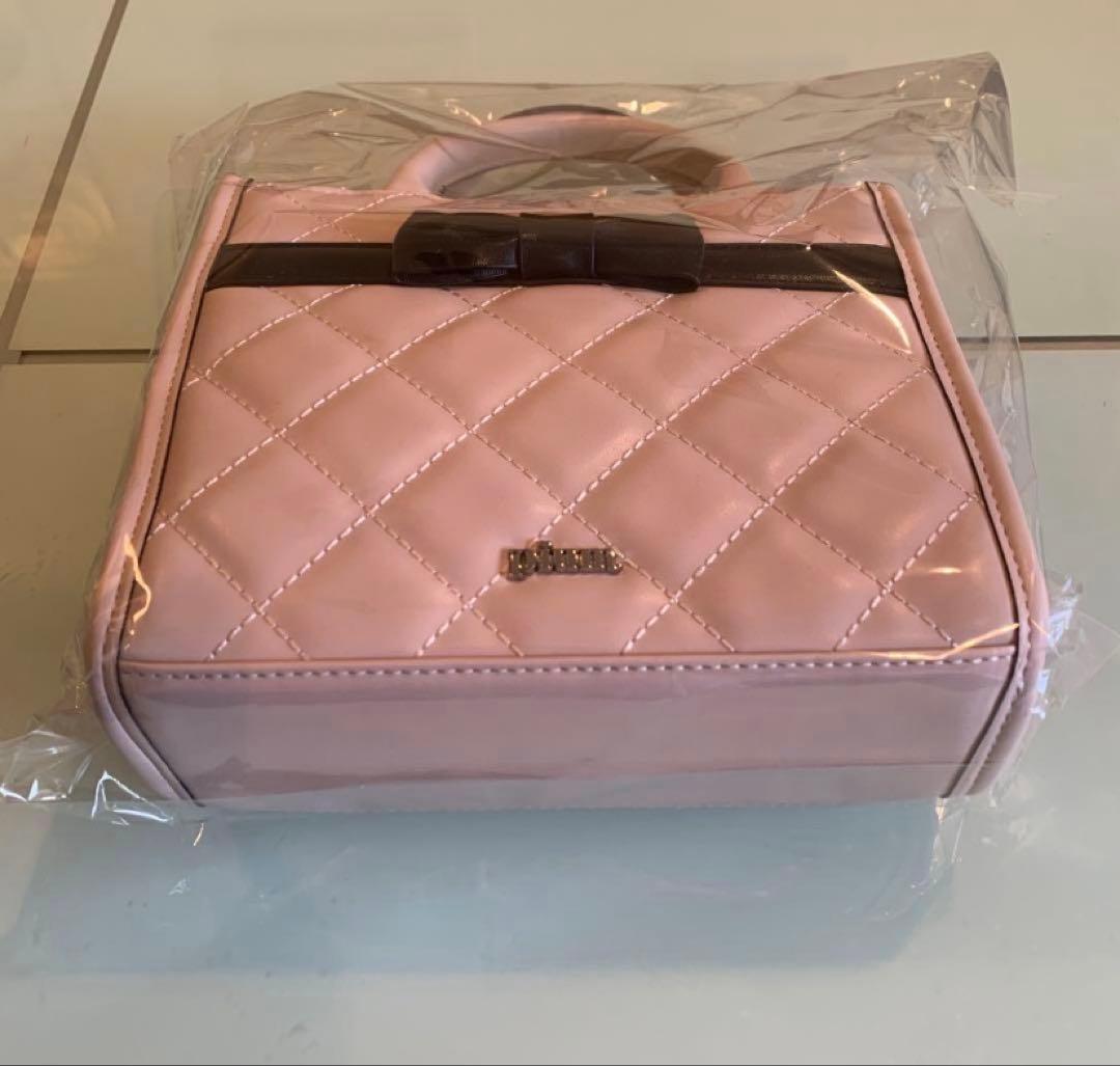 新品未開封未使用piumピウムキルティングリボンミニトート