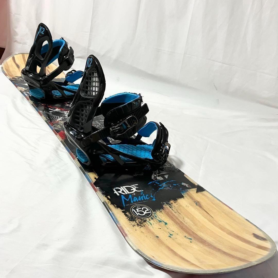 RIDE × K2 スノーボード セット 板152cm / ビンディングM
