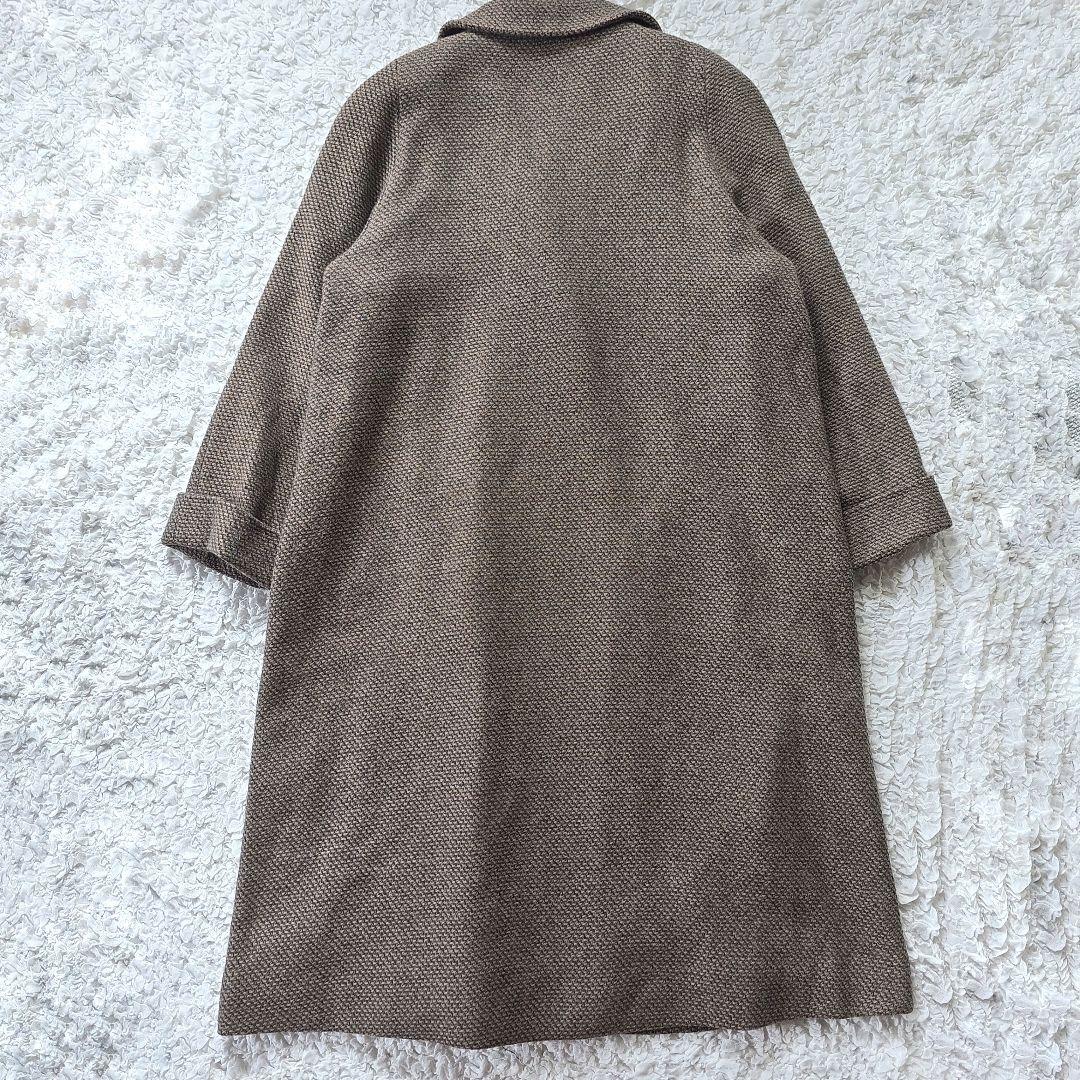 PIERRE BALMAIN バルマン カシミヤ100% ロングコート ダブル