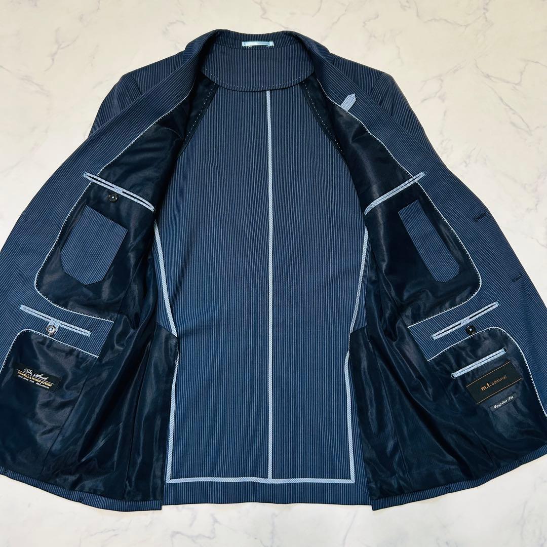 【美品 XL】m.f.editorial スーツ セット パンツ2本 洗える