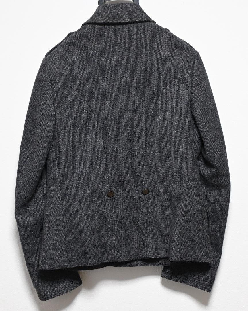 GUCCI ウール ジャケット 44 グレー コレクション 2007AW 美品