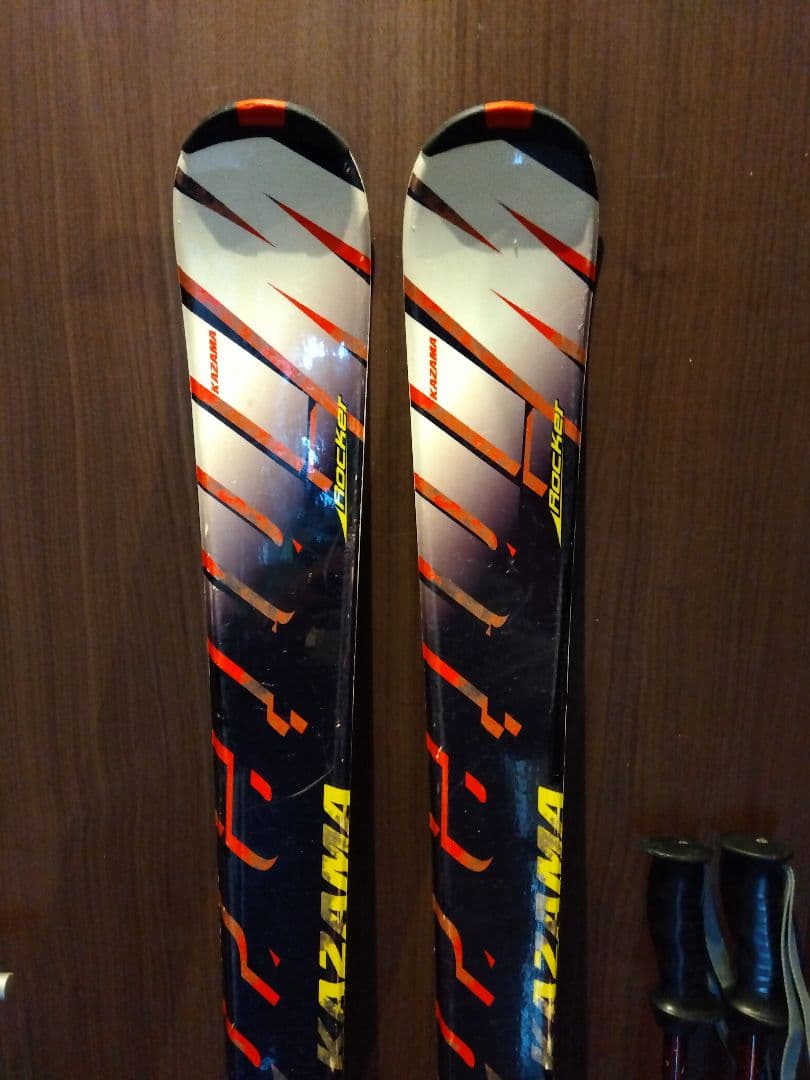 KAZAMA 学生・メンズ・レディース用/スキーセット・メンテ・WAX済み✔