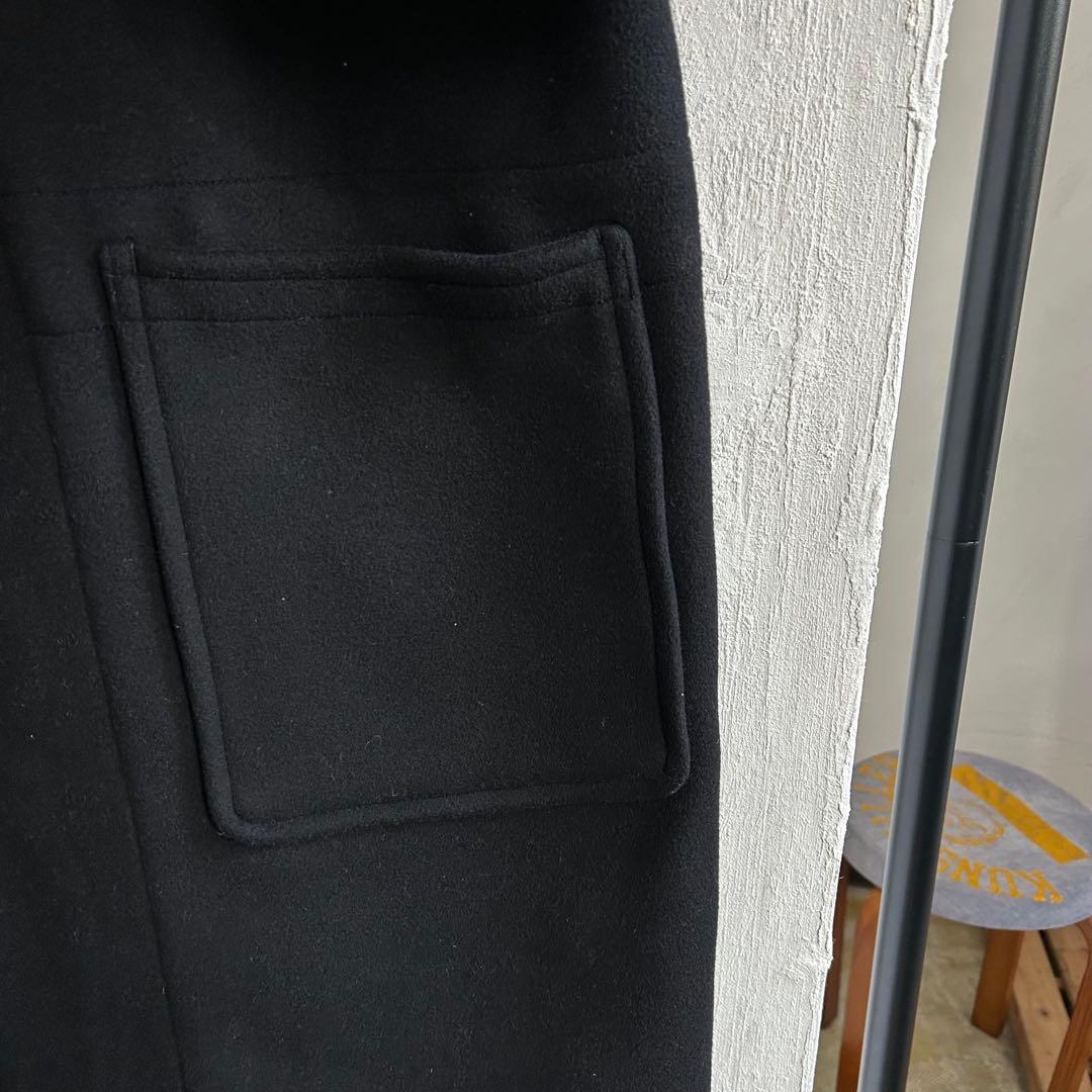 極美 イングランド製 gloverall ELIZA ダッフルコート ブラック