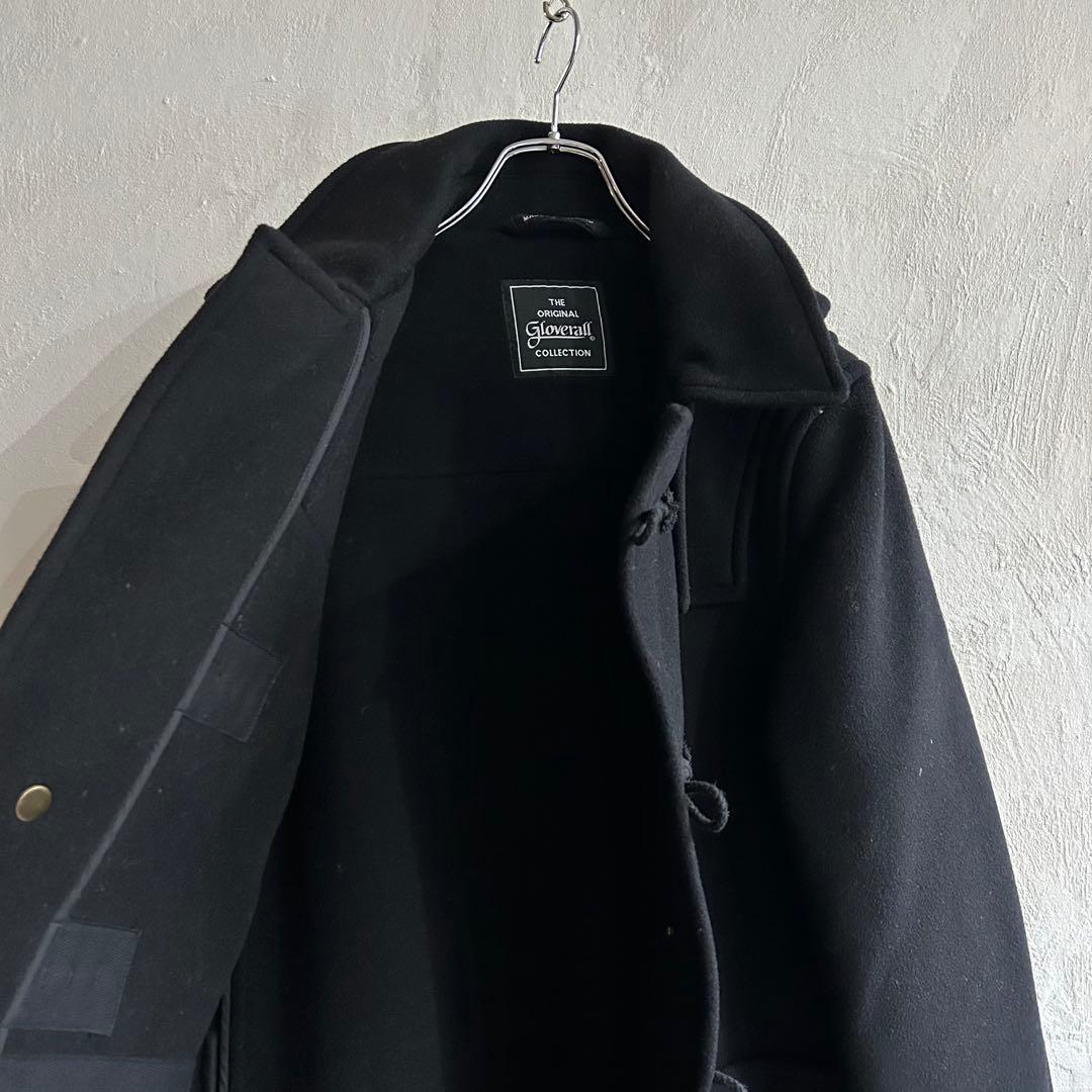 極美 イングランド製 gloverall ELIZA ダッフルコート ブラック
