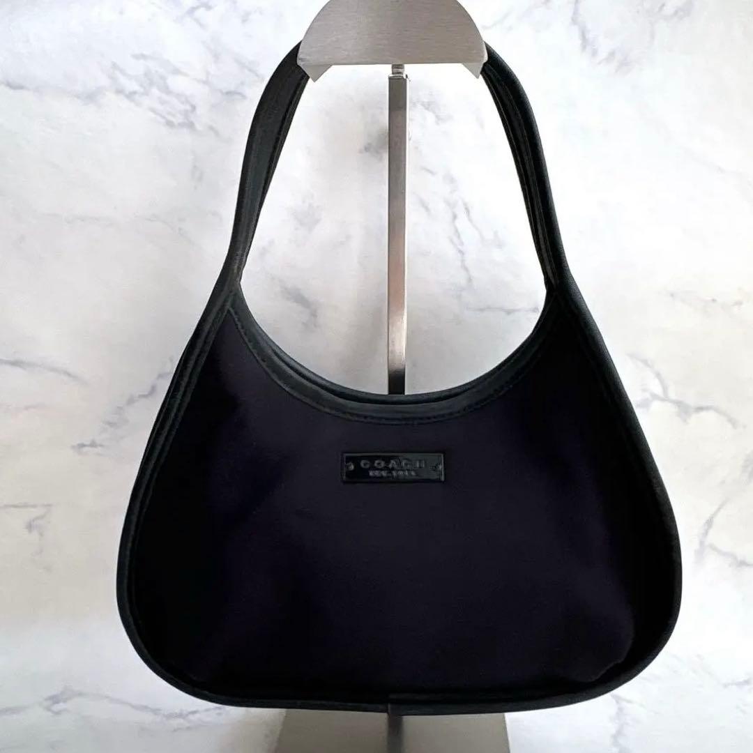 美品✨COACHコーチ エルゴ オールドコーチ ワンショルダー　y2k ブラック
