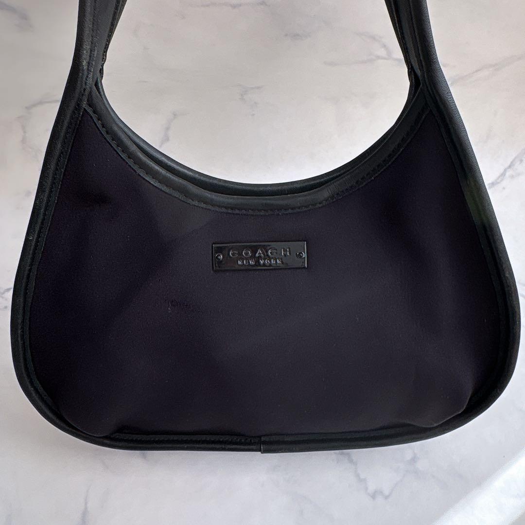 美品✨COACHコーチ エルゴ オールドコーチ ワンショルダー　y2k ブラック