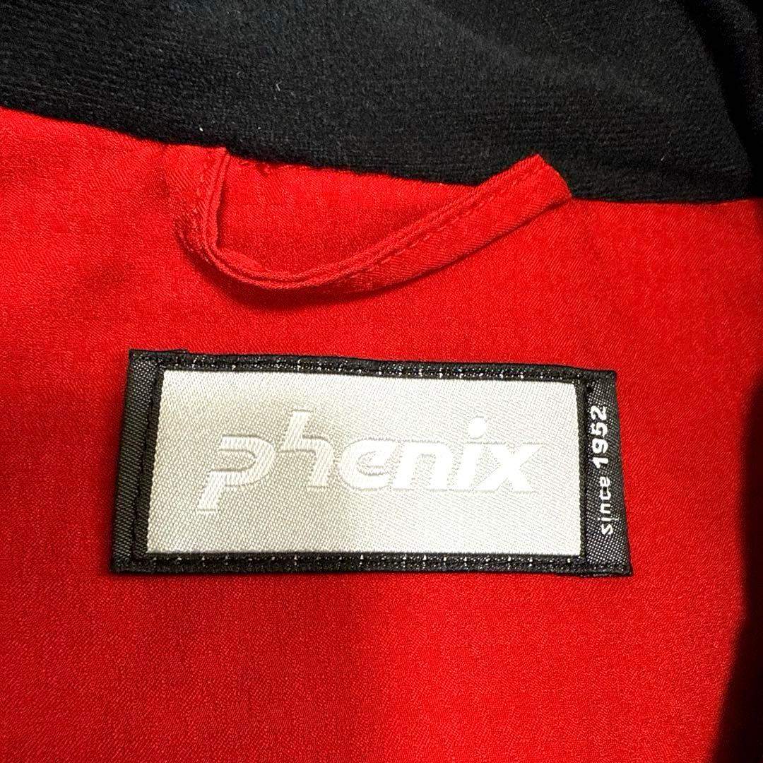 Phenix フェニックス　スキーウェア　ジャケット（赤）　パンツ（黒）セット