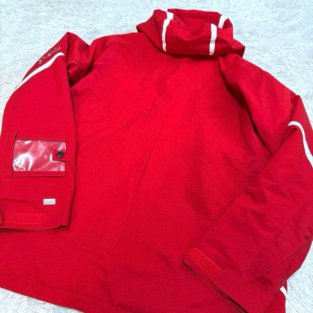 Phenix フェニックス　スキーウェア　ジャケット（赤）　パンツ（黒）セット