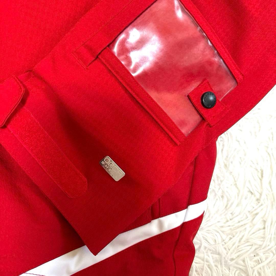 Phenix フェニックス　スキーウェア　ジャケット（赤）　パンツ（黒）セット