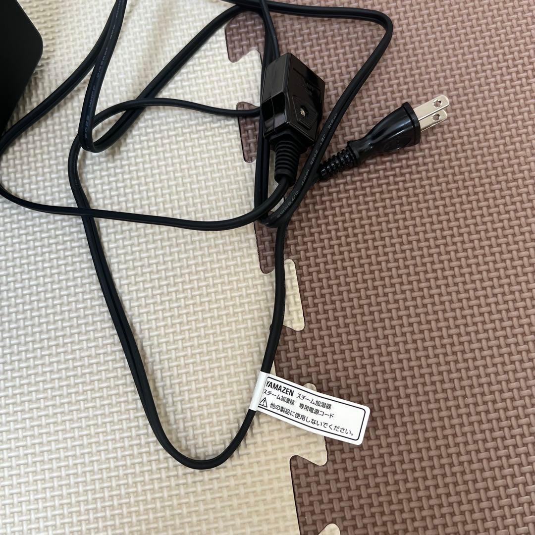 【さえやん】山善 スチーム式加湿器 BEAR-S34(B) ほぼ未使用