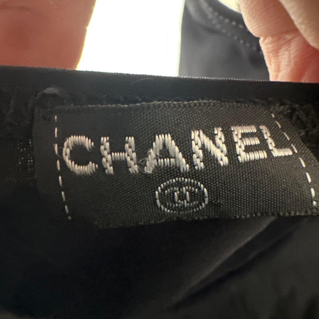 希少 ヴィンテージ CHANEL 未使用　ワンピース水着 40