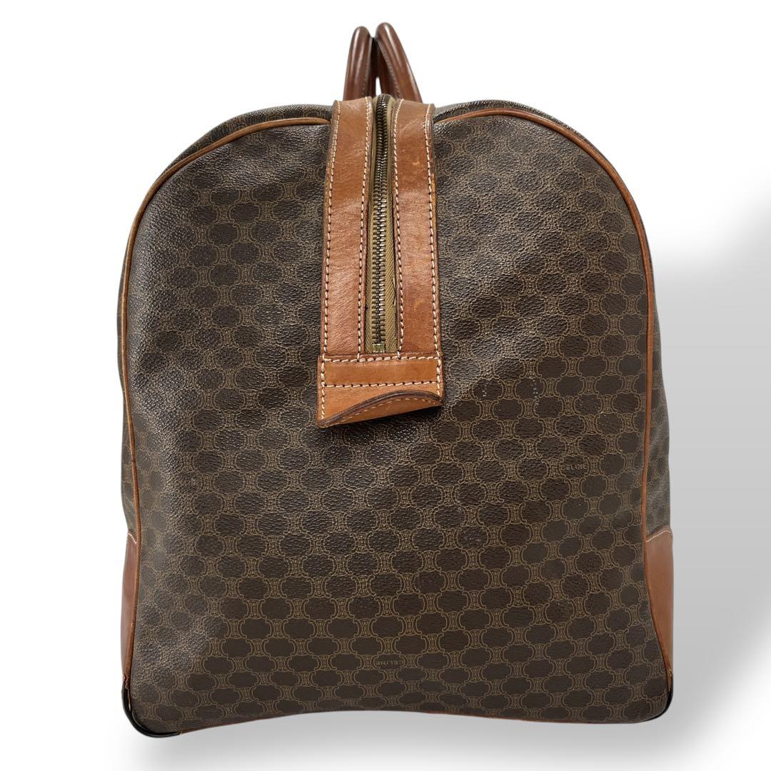 希少サイズ　オールド　セリーヌ　マカダム柄　ボストンバッグ　トリオンフ　y2k