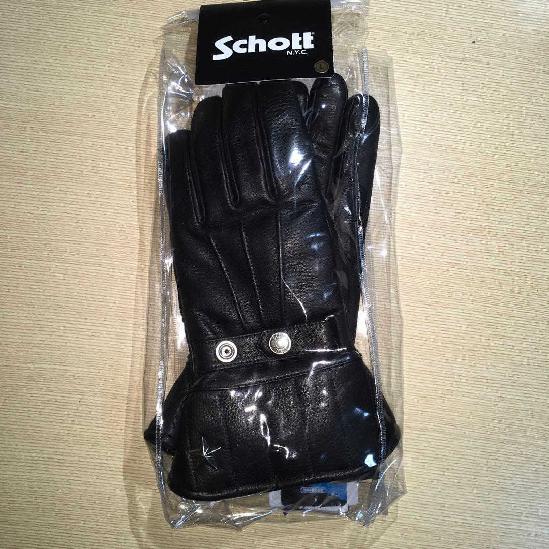 Schott グローブ カウハイド 牛革 ミドル ワンスター 日本製