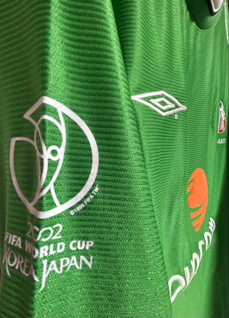 トシユキアイルランド代表2002 FIFAワールドカップ 新品未使用タグ付