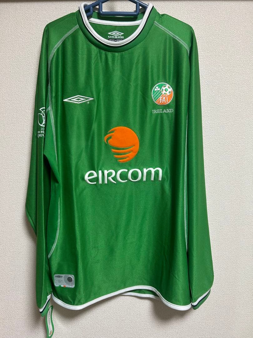 トシユキアイルランド代表2002 FIFAワールドカップ 新品未使用タグ付