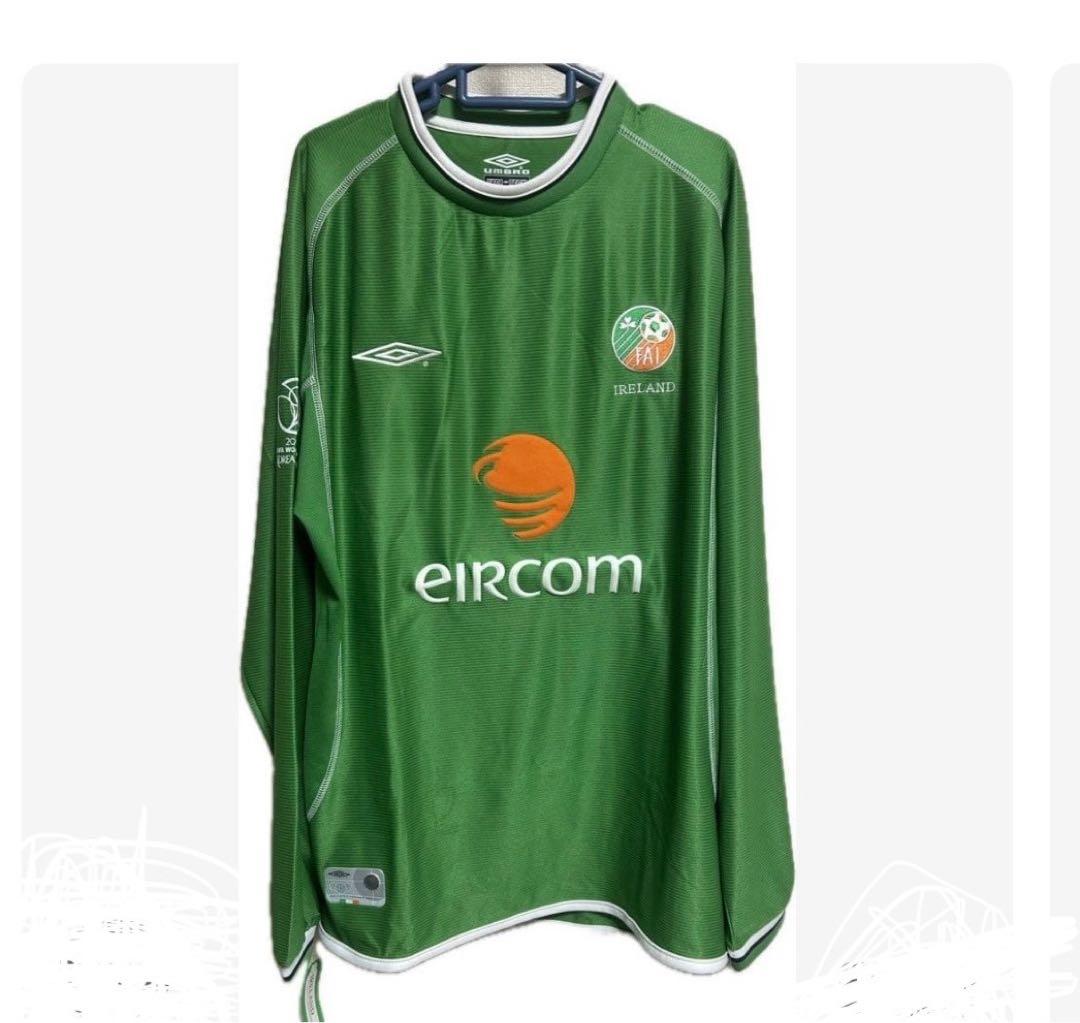 トシユキアイルランド代表2002 FIFAワールドカップ 新品未使用タグ付
