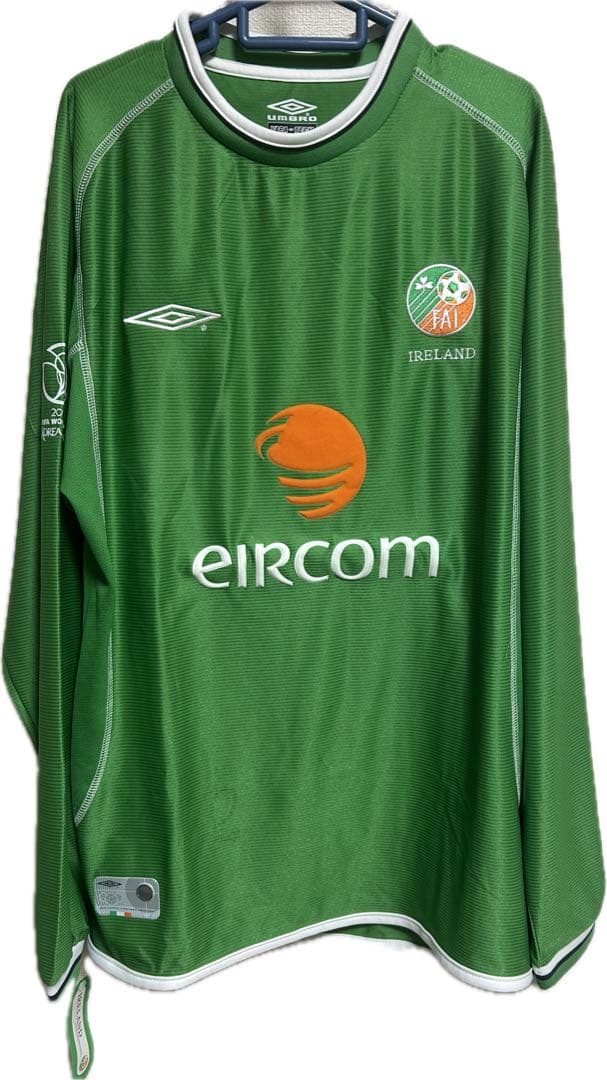 トシユキアイルランド代表2002 FIFAワールドカップ 新品未使用タグ付