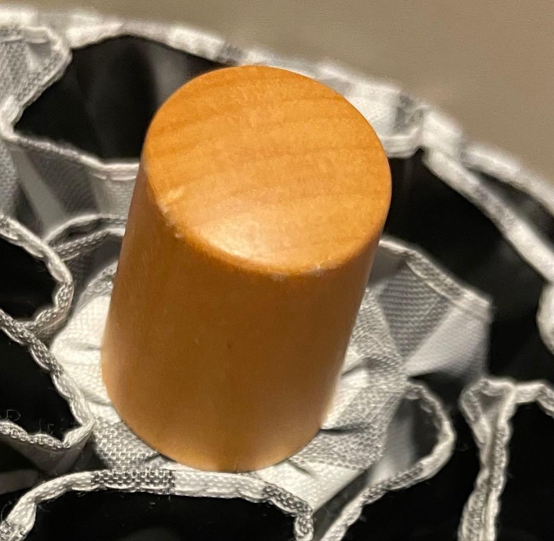 【美品】サンバリア100 ２段折 フリル ストライプ　グレー　木曲がり手元