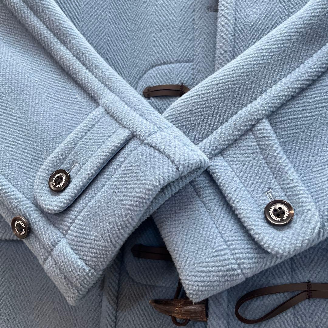 インバーティア　ダッフルコート 36 サックスブルー