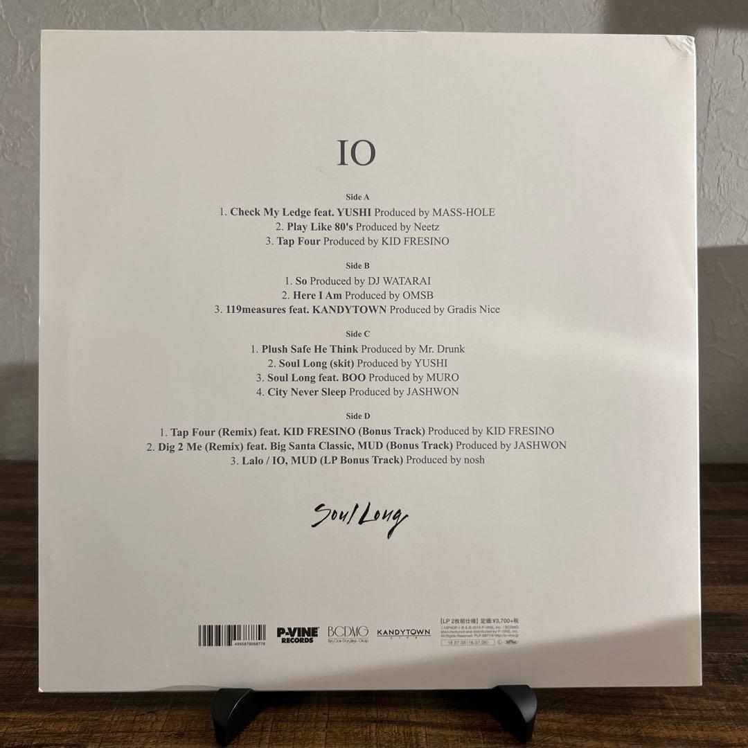 【最安値】IO(KANDYTOWN) 1stアルバム SOUL LONGレコード