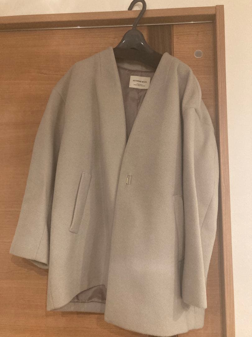 グリーンレーベル【矢野未希子さん着用】ヴィクトリアン ウール ハーフコート