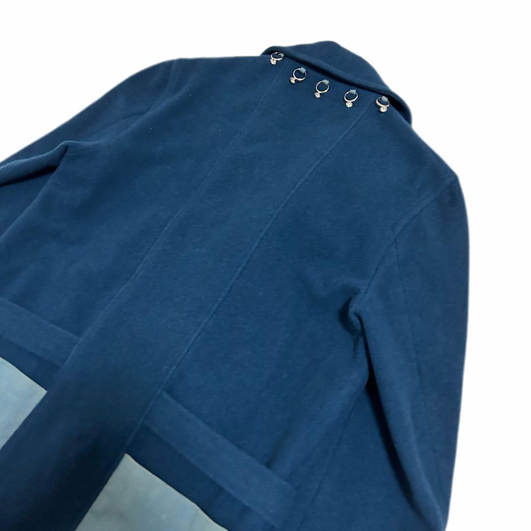 01AW UNDERCOVER D.A.V.F期 宝飾刺繍ウールコート