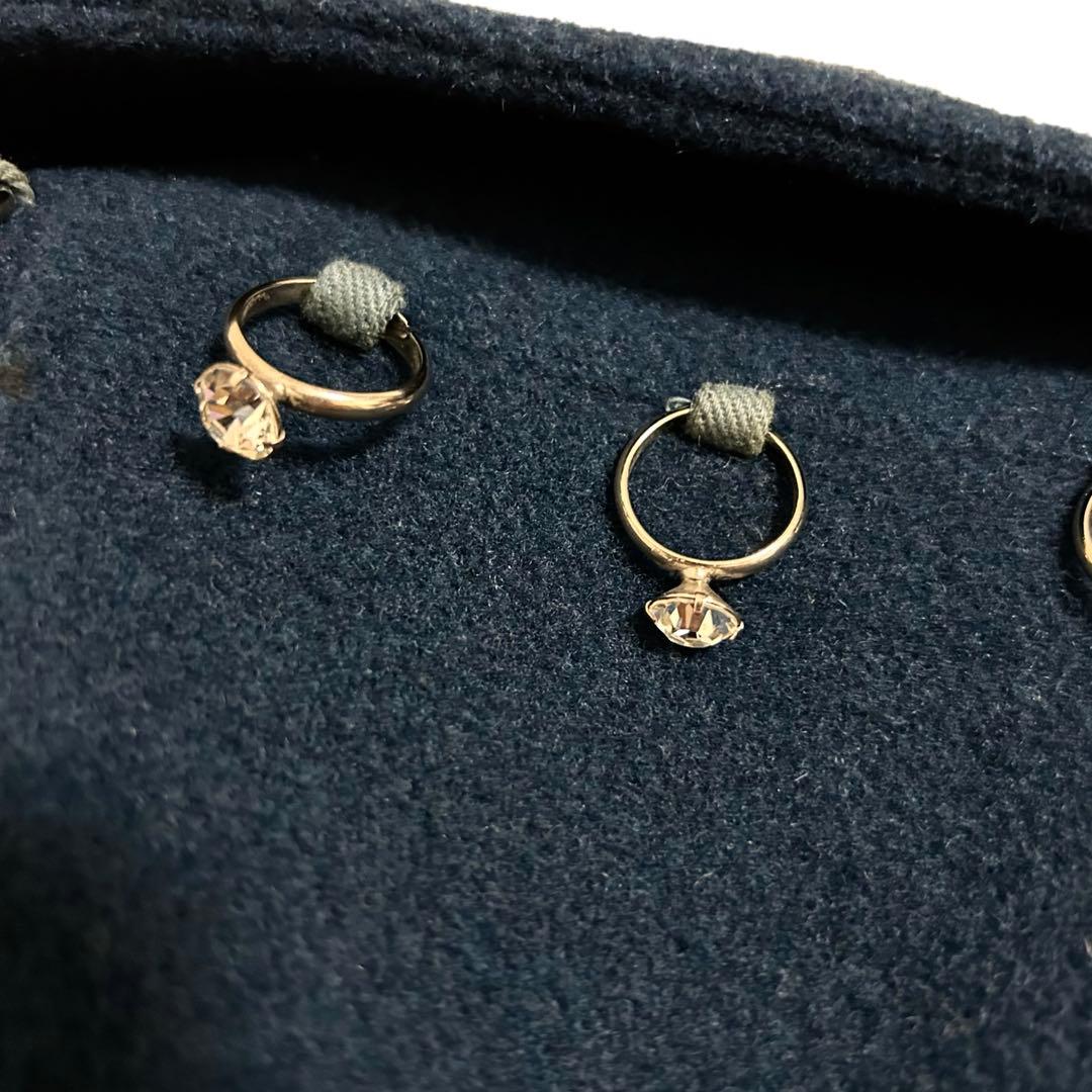 01AW UNDERCOVER D.A.V.F期 宝飾刺繍ウールコート