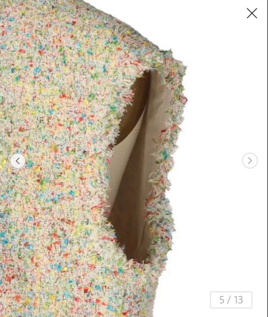 完売品　新品未使用ドゥロワー ベスト　38