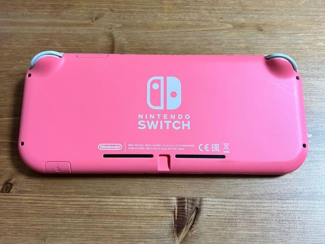 Nintendo Switch Lite コーラルピンク 本体 ケース付き