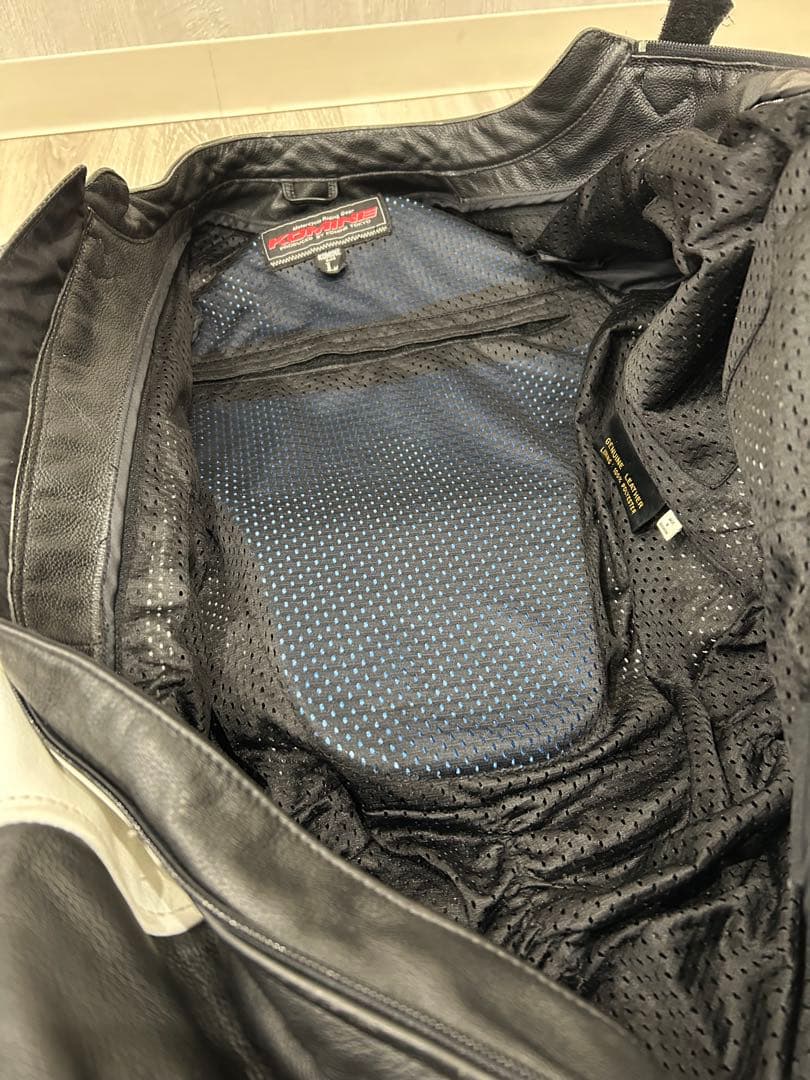 KOMINE コミネ　革ツナギ レーシングスーツ　Ｌサイズ