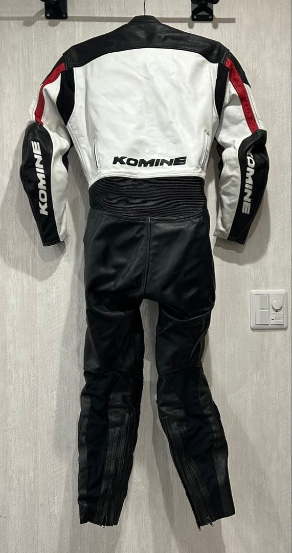KOMINE コミネ　革ツナギ レーシングスーツ　Ｌサイズ