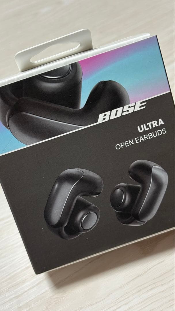 【新品未開封】Bose Ultra Open Earbuds 黒 イヤーカフ型