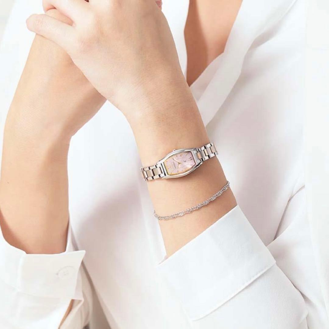 【極美品】現行品 付属品完備 CITIZEN XC シルバー ピンクゴールド