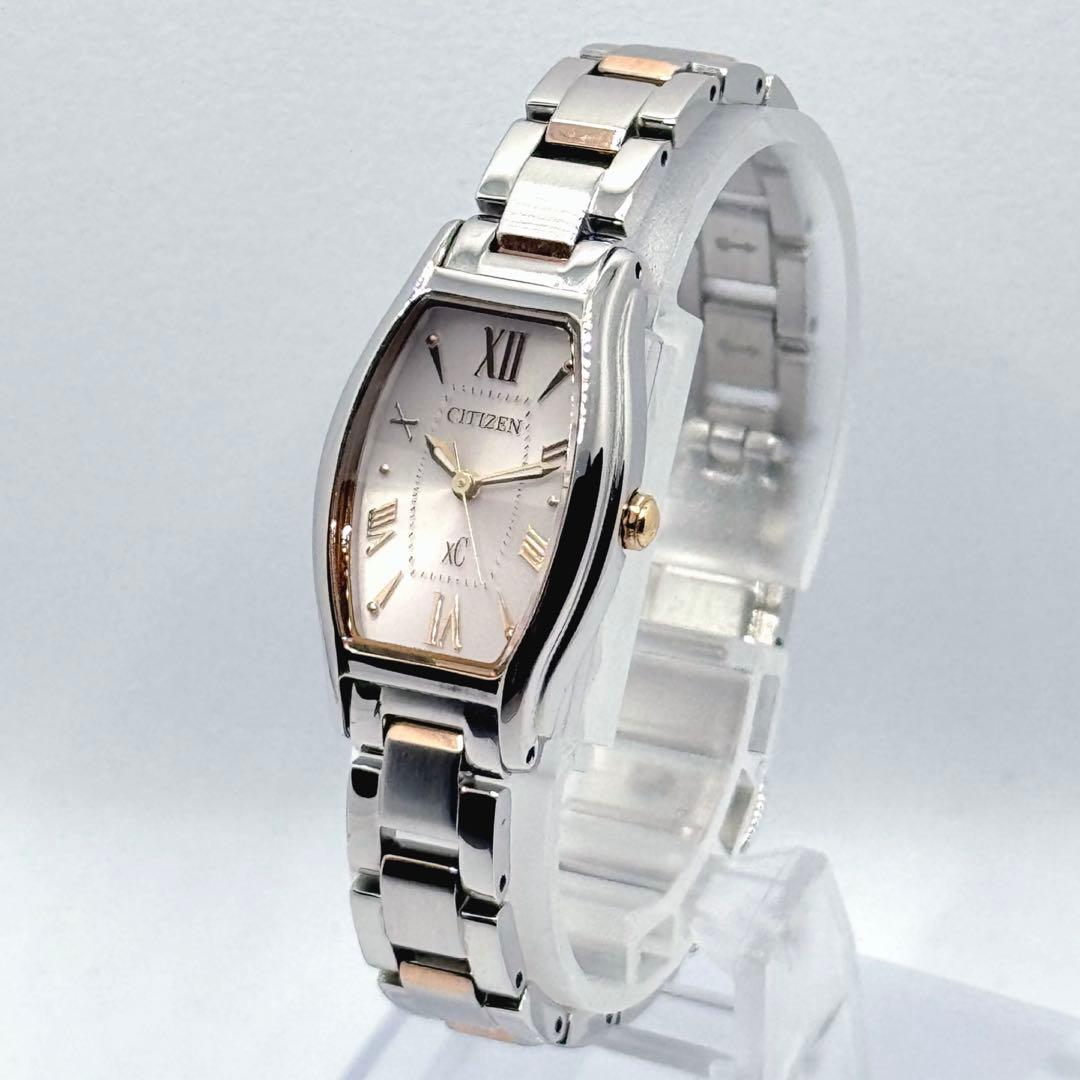 【極美品】現行品 付属品完備 CITIZEN XC シルバー ピンクゴールド