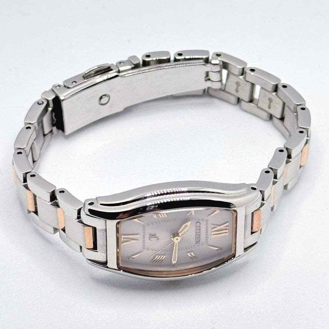 【極美品】現行品 付属品完備 CITIZEN XC シルバー ピンクゴールド
