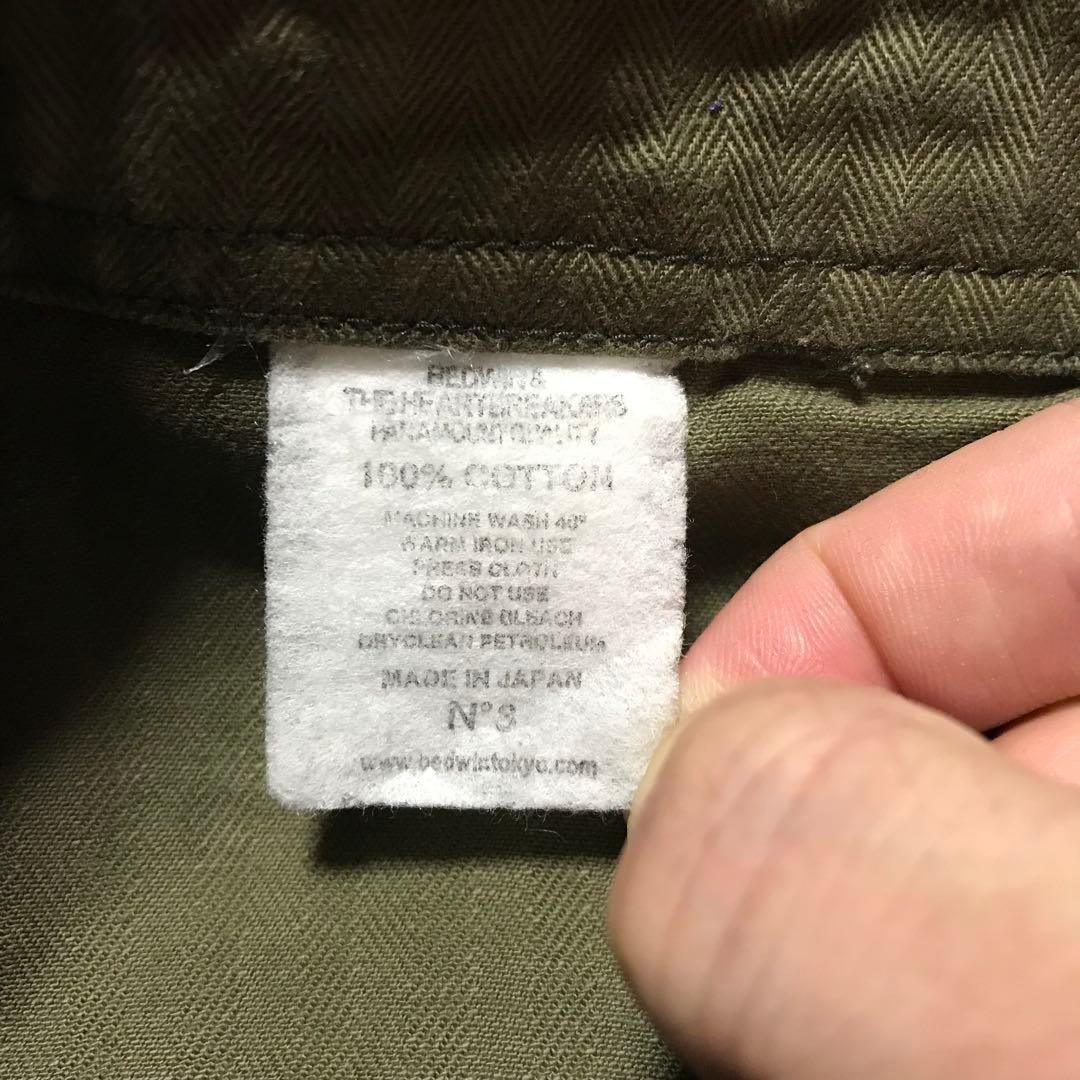 ［希少／完売モデル］L《★ BEDWIN ★》ベイカーカーゴパンツ 3