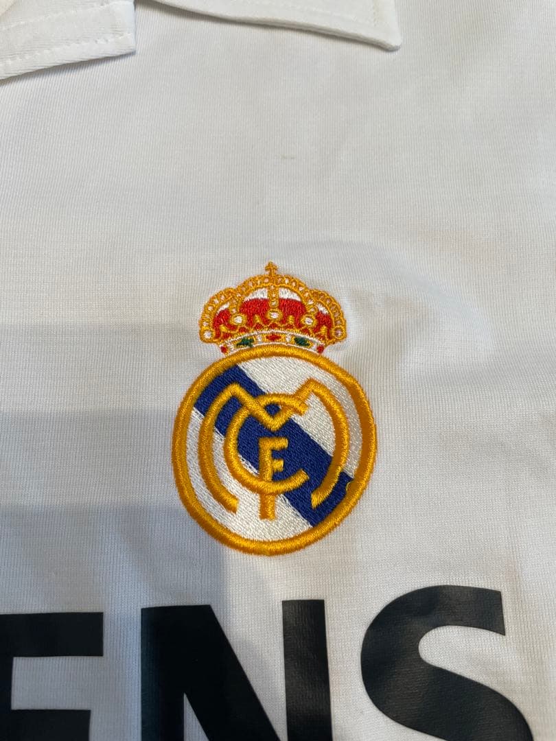 【ば様購入済】レアル・マドリード 02/03 ホーム 長袖 レプリカユニフォーム