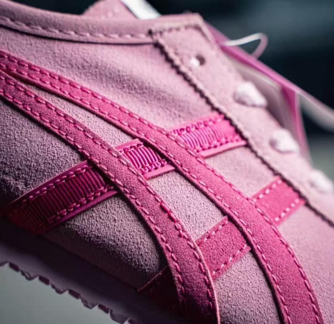 パトゥ オニツカタイガー コラボ スニーカー ピンク